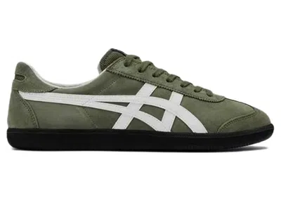 Pre-owned Asics Men's  Onitsuka Tiger Tokuten Sneakers In Burnt Green/white/black In Multi