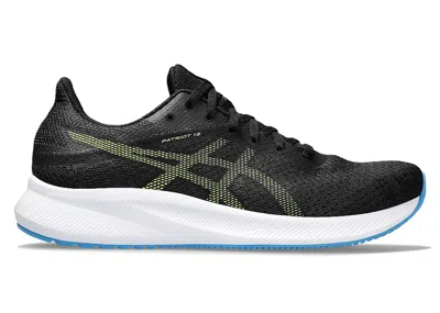 Pre-owned Asics Men's  Patriot 13 Sneakers In Black/electric Lime In Multi