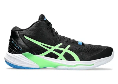 Pre-owned Asics Men's  Sky Elite Ff Mt 2 Sneakers In Black/lime Burst