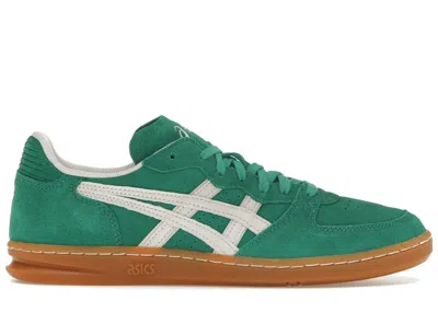 Pre-owned Asics Men's  Skyhand Og Hay Sneakers In Green/white/gum In Multi