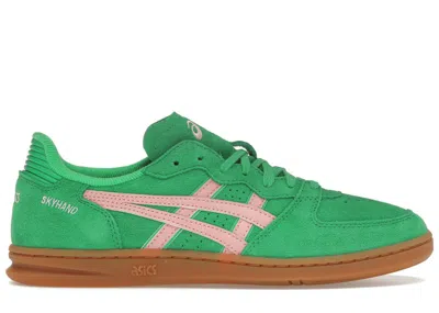 Pre-owned Asics Men's  Skyhand Og Sneakers In Cilantro/grapefruit