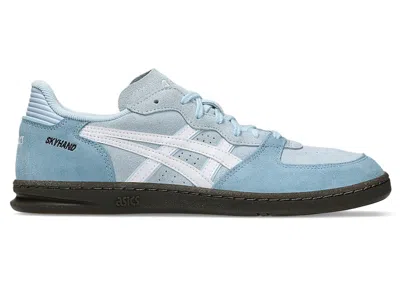Pre-owned Asics Men's  Skyhand Og Sneakers In Light Blue/white