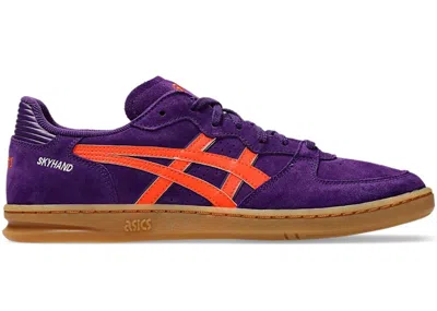 Pre-owned Asics Men's  Skyhand Og Sneakers In Midnight Plum/koi