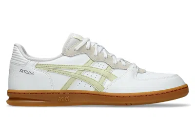 Pre-owned Asics Men's  Skyhand Og Sneakers In Oyster In White/oyster White