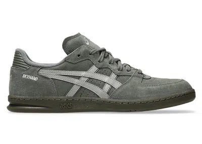 Pre-owned Asics Men's  Skyhand Og Sneakers In Truffle Grey/steeple Grey