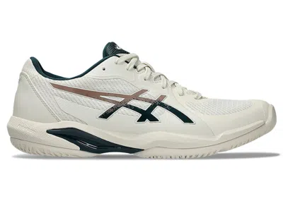 Pre-owned Asics Men's  Solution Swift Ff 2 Sneakers In Birch/saxon Green