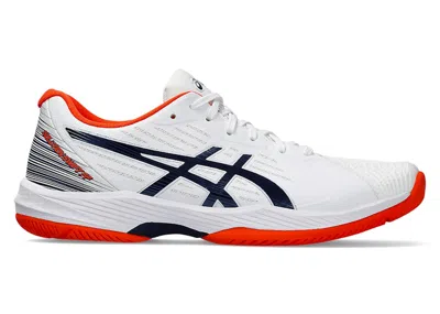 Pre-owned Asics Men's  Solution Swift Ff Sneakers In White/blue Expanse In Multi