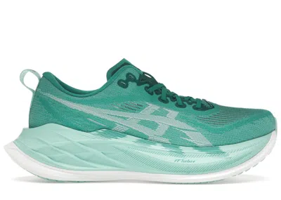 Pre-owned Asics Men's  Superblast 2 Sneakers In Wave Teal/illuminate Mint