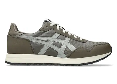 Pre-owned Asics Men's  Tiger Runner Ii Sneakers In Dark Taupe/seal Grey In Gray
