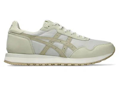 Pre-owned Asics Men's  Tiger Runner Ii Sneakers In Lake Grey/khaki