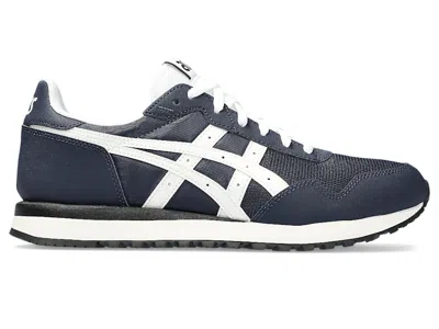 Pre-owned Asics Men's  Tiger Runner Ii Sneakers In Midnight/cream In Multi