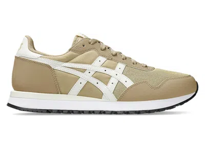 Pre-owned Asics Men's  Tiger Runner Ii Sneakers In Sand/white In Multi