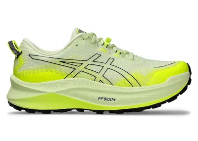 Pre-owned Asics Men's  Trabuco Max 3 Sneakers In Cool Matcha/black In Multi
