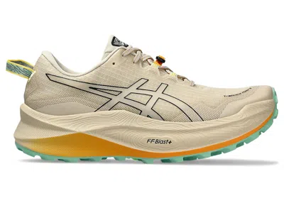 Pre-owned Asics Men's  Trabuco Max 3 Sneakers In Feather Grey/black In Multi
