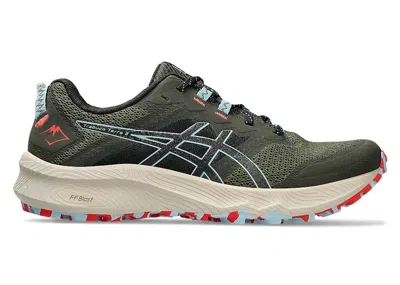 Pre-owned Asics Men's  Trabuco Terra 2 Sneakers In Smog Green/smoke Blue