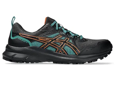 Pre-owned Asics Men's  Trail Scout 3 Sneakers In Black/nova Orange In Multi