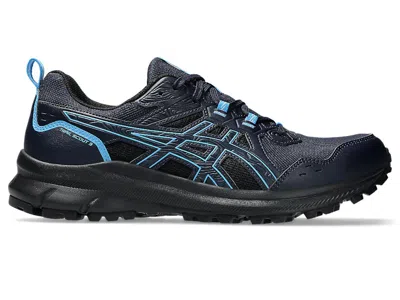 Pre-owned Asics Men's  Trail Scout 3 Sneakers In Midnight/light Blue