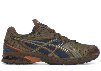 Pre-owned Asics Men's  Ub9s Gel Ds Trainer 14 Kiko Kostadinov Sneakers In Desert Camp/piquant Orange