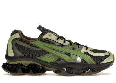 Pre-owned Asics Men's  Us5s Gelquantum Kinetic Kiko Kostadinov Sneakers In Moss/bamboo
