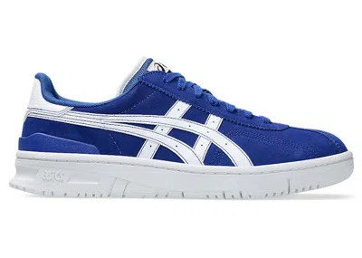 Pre-owned Asics Men's  Vic Nbd Sneakers In Prussian Blue/white