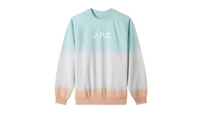 Pre-owned Asics Men's  X Apc Lake Dip Dye Sweatshirt