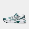 Asics Gel-1130 Sneakers In White/dark Neptune At Urban Outfitters