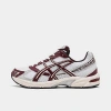 Asics Gel-1130 "maroon Banner" Sneakers In White/maroon