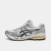 Asics Men's Gel-kayano 14 Casual Shoes In White/tai Chi Yellow
