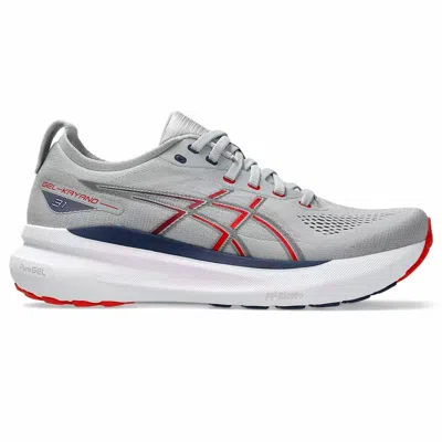 Asics Men's Gel-kayano 31 Running Shoes In Gray/red In Multi