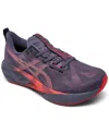 Asics ® Novablast® 5 Running Shoe In Gray,purple,coral