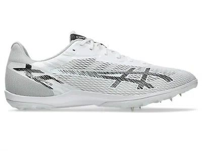 Asics Men's Resurgence Cx Spike Shoe In White/grey