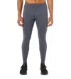 Asics Men's Thermopolis Winter Tight In Carrier Grey In Multi