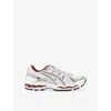 Asics Cream Gel-kayano 12.1 Sneakers In Gray