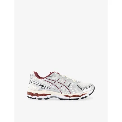 ASICS MENS CREAM PURE SILVER GEL-KAYANO 12 MESH TRAINERS EUR 41.5 / 7.5 UK
