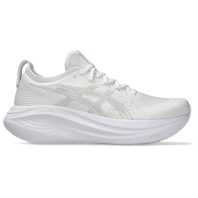 Asics Mens ® Gel-nimbus 27 In White/glazier Grey