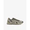 Asics Jog 100s Sportstyle Sneakers In Khaki/pure Silver At Urban Outfitters In Khaki Pure Silver