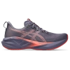 Asics ® Novablast® 5 Running Shoe In Greyish Purple/coral Reef