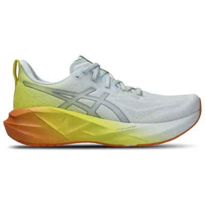 Asics Novablast 5 Shoes Grey Yellow Ss26 In White