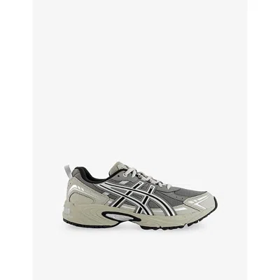 Asics Mens Clay Grey Dried Leaf Gre Gel Ventx Woven Trainers In Gray