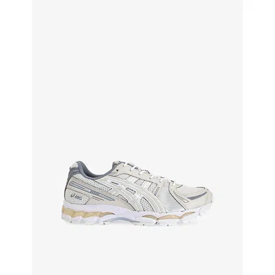 Asics Mens Cream Smoke Grey Gel-kayano 12.1 Woven Trainers In Multi