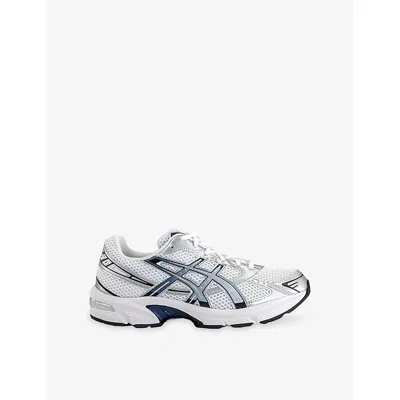 Asics Mens Gel 1130 Mesh Trainers White Storm Cloud