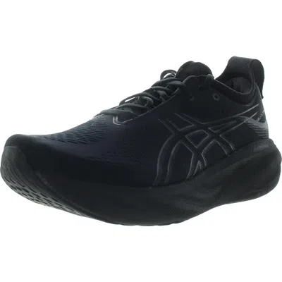 Asics Mens Lace-up Casual And Fashion Sneakers In Black