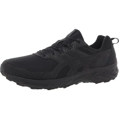 Asics Mens Lace-up Casual And Fashion Sneakers In Black