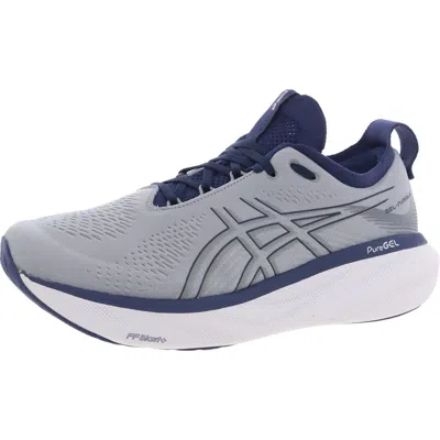 Asics Mens Lace-up Casual And Fashion Sneakers In Blue