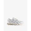 Asics White Gel-nimbus 10.1 Sneakers In Silver
