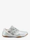 Asics Mesh And Leather Hypersync Sneakers With Embroidered Logo In Grey