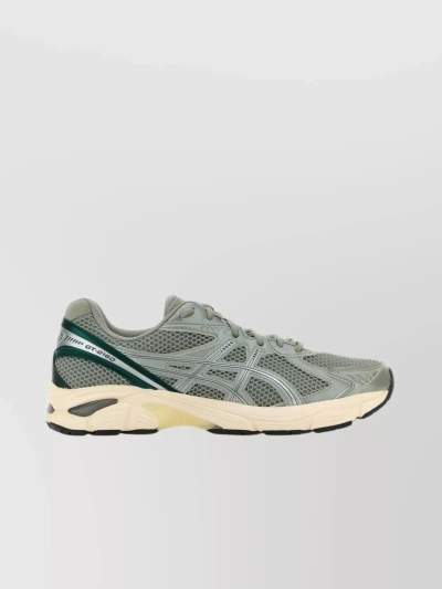 Asics Mesh And Synthetic Leather Sneakers With Padded Ankle In Multicoloured