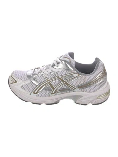 Pre-owned Asics Mesh Athletic Sneakers In Green