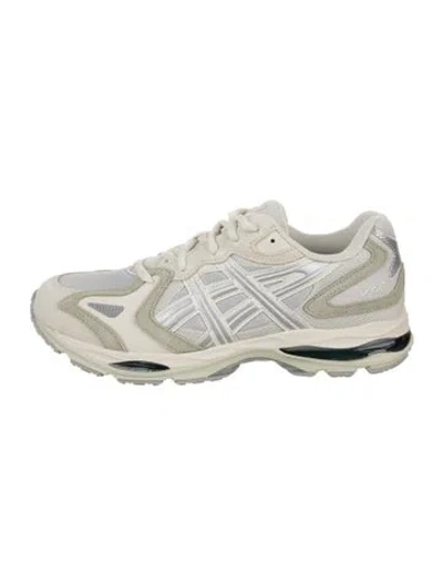 Pre-owned Asics Mesh Athletic Sneakers W/ Tags In Metallic/neutrals