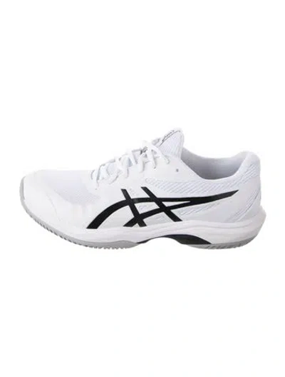 Pre-owned Asics Mesh Athletic Sneakers In White